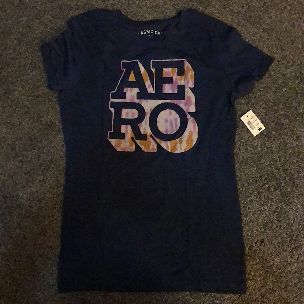 Heather gray Aeropostale womens tee. Brand new!